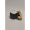 Meliars Envase Pomadera 50 Grs Negro Frost Tapa Dorada Y