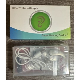 Clear Nature Simple SUPER HEARING DEVICE NIB