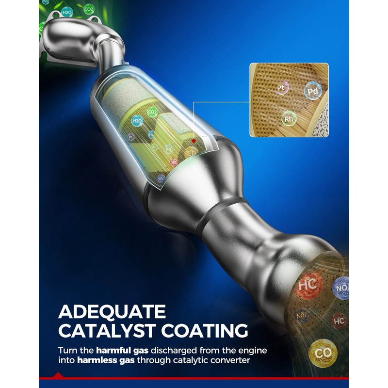 KAX Catalytic Converter Compatible with Honda Accord 2.4L 2013-2017, CR-V