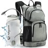 Nepest Hydration Backpack for Hiking, Water Backpack with 3L Water