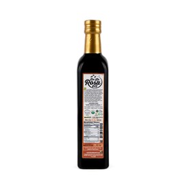 De La Rosa Real Foods & Vineyards - Kosher Organic Italian Aged Balsamic Vinegar of Modena & Kosher Organic EVOO 16.9 oz each