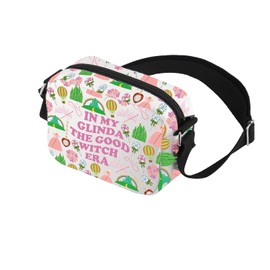 UJIMS Glinda Good Witch Crossbody Bag Wizard of Dorothy Movie Inspired Gift Wizard Movie Fans Gift Magic Wand Gift (WitchCrossbodyBag)