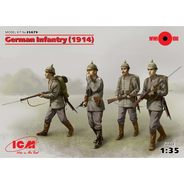 ICM Models German Infantry 1914 Model Kit
