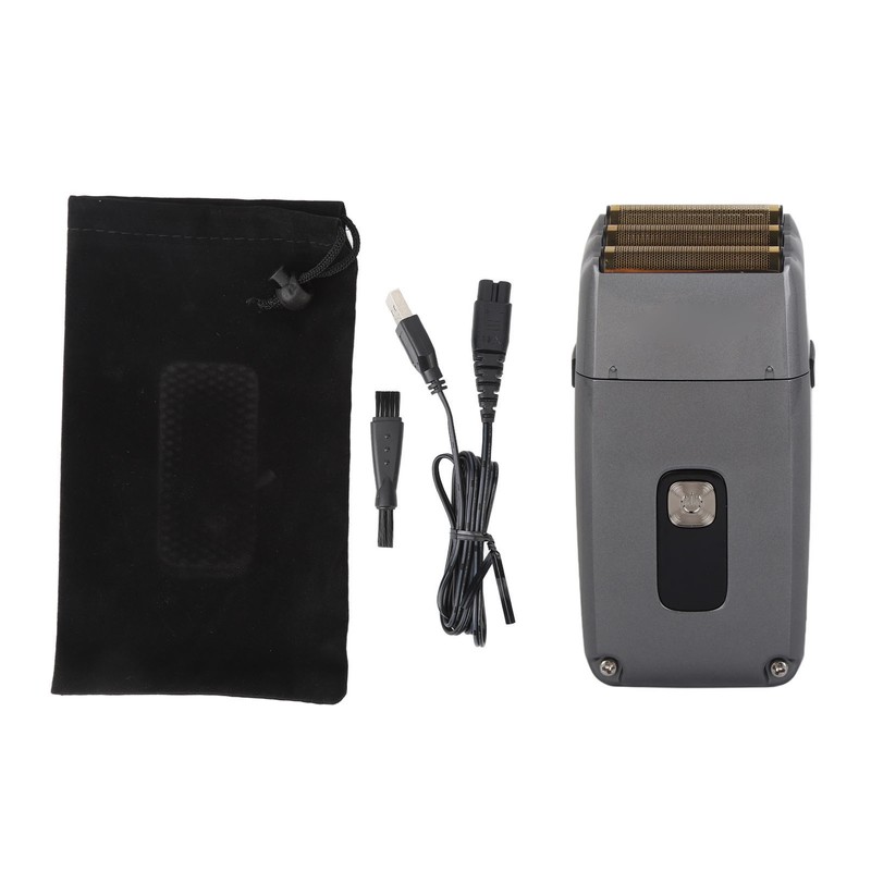 Electric Hair Clipper Rechargeable 3 Foil Head Powerful LED Display