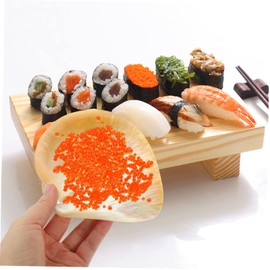 STOBAZA Shell Decorative Serving Plate Natural Shell Design for Home Restaurant Parties for Salads Desserts Seasoning and Entertaining