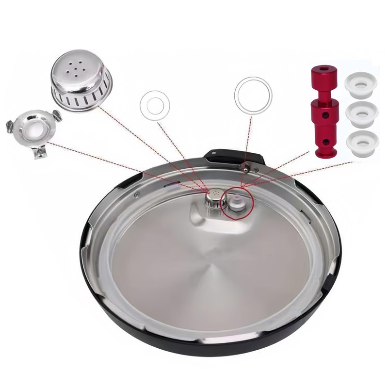 Pnltae Replacement Sealing Ring Set for Instant Pot Pro 60