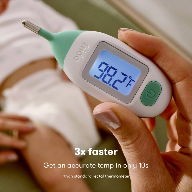 Frida Baby Rectal Thermometer for Babies, Digital Fever Thermometer for