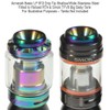 Armerah Basin LP 810 Drip Tip eCig Mouthpiece Shallow/Wide Stainless