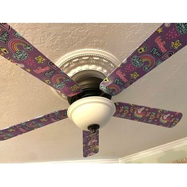 Unicorn Magic Ceiling Fan Blade Covers
