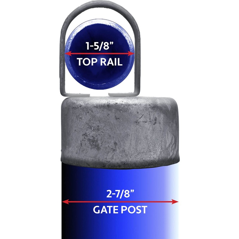 Chain Link Fence Loop Cap Eye Top - Use for