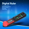 Digital Ruler Auto Shutdown Function LCD Display Engineering Plastics Digital