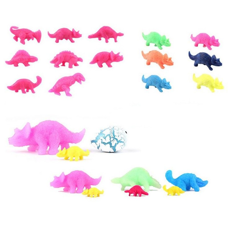 60PCS Hatching Growing Colorful Mysterious Animal Eggs, Black