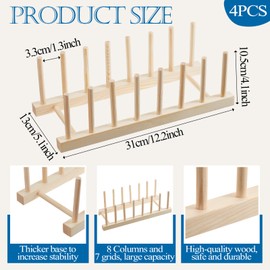 Juexica 2 Pcs Stained Glass Storage Organizer Rack Sheets Holder Stained Glass Supplies