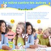 Standard French Normal French Flash Cards for Learning Toddlers 1
