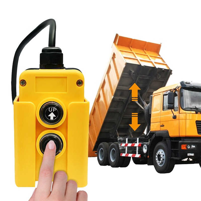 USLICCX 3 Wires Single Acting Remote Controller Switch Hydraulic Pump