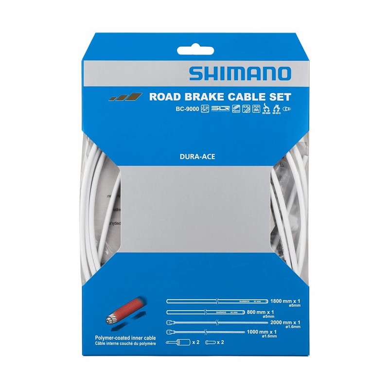 (LL) 2013 Shimano Brake Cable Set White