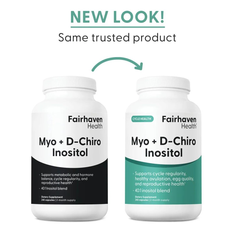 Fairhaven Health Myo-inositol Y D-chiro 401 240 Cpsulas