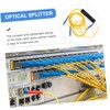DOITOOL Pcs Fiber Splitter Tv Optical Cable Splitter Fused Optical