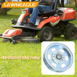 Lawneagle 033-7201-25 Idler Pulley Replaces 033-7201-25-5 3/4 Idler Pulley Bad Boy 033-7201-25, 033 7201 25 Bad Boy 033-7201-00, 033720100, 033-2000-00 Idler Pulley Bad Boy 033-8000-00, Rotary 15422