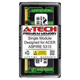 A-Tech 2GB RAM for ACER Aspire 5315 | DDR2 667MHz SODIMM PC2-5300 200-Pin Non-ECC Memory Upgrade Module