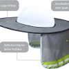 NoBrand Sun Shield Full Brim Mesh Sunshade, High Visibility Reflective