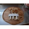 kitchen goods & more Charchuterie Board Tray Wood Includes Cheese
