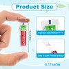 Travel Size Toothpaste in Bulk, Disposable Mini Mint Flavor Toothpaste