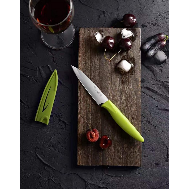 VITUER Paring knife, 4PCS Paring knives (4 Knives and 4