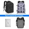 MOSISO Camera Backpack,DSLR/SLR/Mirrorless Photography Camera Bag Full Open Waterproof Hardshell