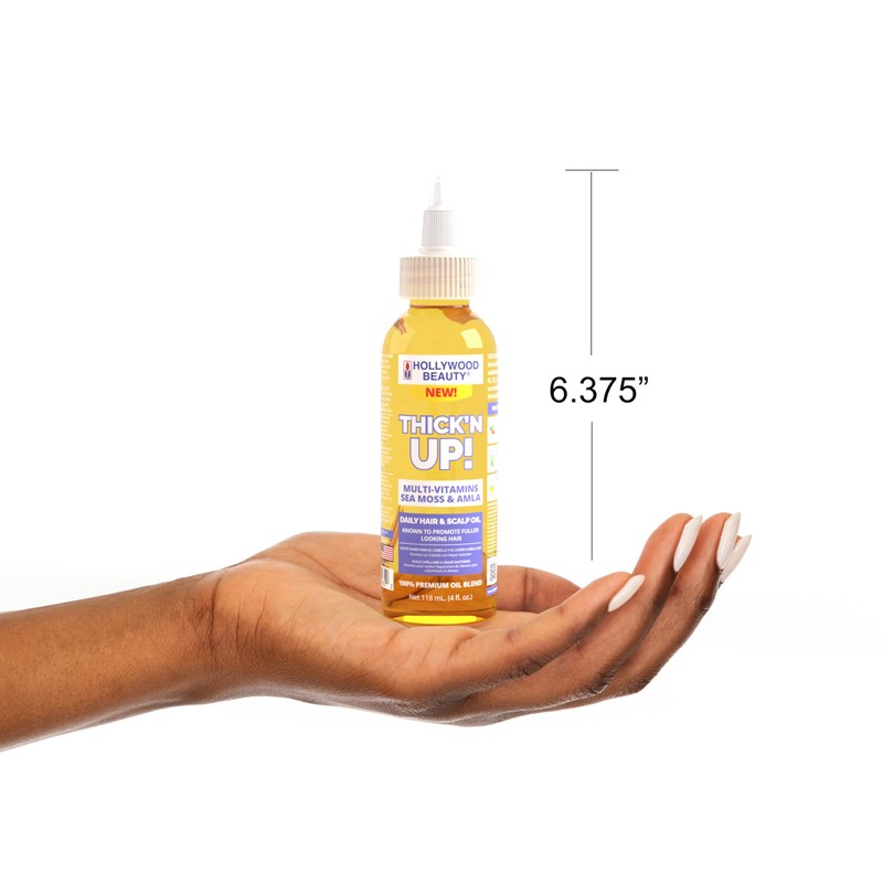 Hollywood Beauty Thick’N Up! Daily Hair & Scalp Oil with