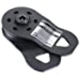 Bulldog Winch 20400- Snatch Block 44,000 Breaking Strength for Synthetic Rope
