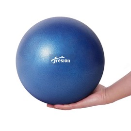 Fresion Gymnastikball Kleiner Pilates Ball - 25cm Yoga Ball Baby Soft & Rutschfester Gymnastikball Weicher Ball Fitnessball Klein für Yoga Zuhause Büro Sitzball