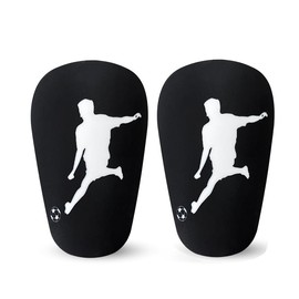 Mini Leg Guards for Elementary School Students, Soccer, Lightweight, 0.5 oz (13 g), Compact Design, Shock Absorption, Leger Stop, Shin Guard Football, Elementary School Students, 1 Pair of Sports