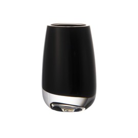 FOYER 2300058BK Unbreakable Flower Base Polycarbonate, Stylish, Height 5.1 inches (13 cm), Width 3.1 inches (8 cm), Small