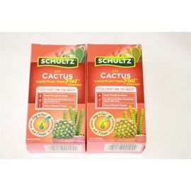 Schulltz LOT OF 2 SCHULTZ LIQUID CACTUS PLANT FOOD 2-7-7 Succulents Jade Aloe Vera 4oz Ea