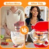 Pouring Shield Compatible with Kitchen Aid Tilt Head 4.5-5Quart Mixer,