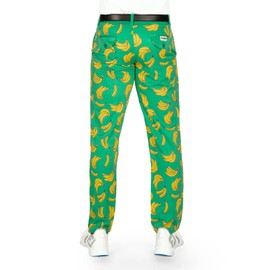 Tipsy Elves Green Bogey Banana Golf Pants for Men Size Medium