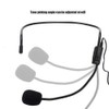 Mini XLR 3 Pin TA3F Plug Headwear Microphone Headset Microphone