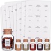SOFPLATE 600Pcs 2 x 1.5In White Spice Jar Labels Stickers