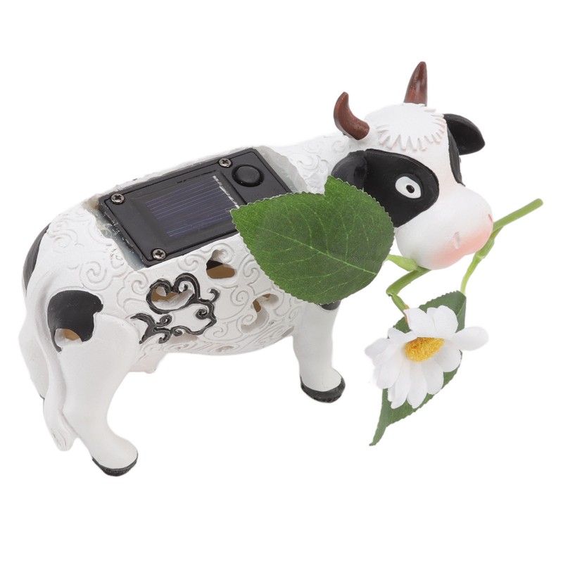Daisy Cow Solar Light Animal Shaped Color Changing LED Garden
