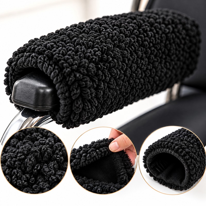 Wheelchair Armrest Covers for Daily Comfort – Soft Plush Chair