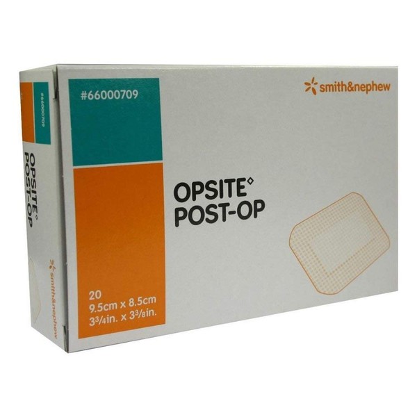OPSITE Post-OP Bandage 8.5 x 9.5 cm Single Sterile Pack of 20