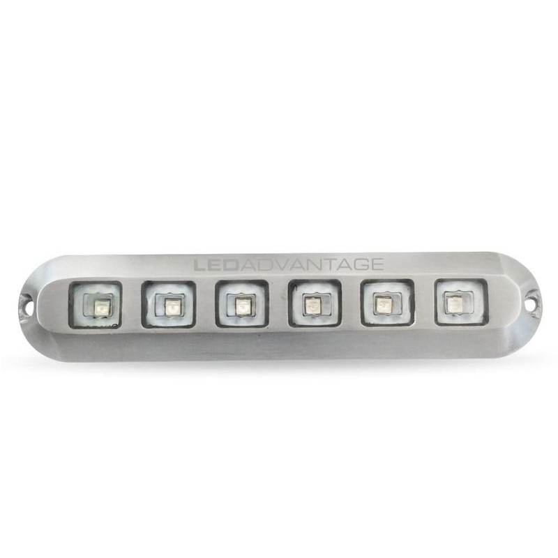 LEDADVANTAGE 12v 6 Watt Blue, Green, Cool White Compact 316