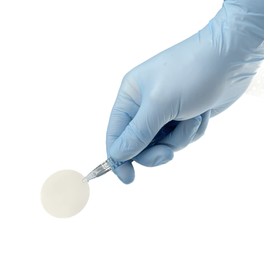 LUERFLEX Disposable Sterile Forceps Tweezers 5inch 125mm Length Individually Wrapped Transparent White Pack of 100