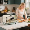 Garucesta Toaster Oven Cover Dustproof Protective Countertop Convection Oven Cover