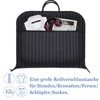 VISOOM Suit Garment Bag 100x60 cm Clothes Carrier Folding Hanging
