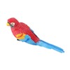 Parrot Figurine Simulation Vivid Innovative Wall Mounted Hand Painted Resin