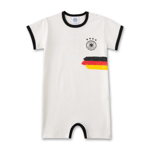 Sanetta Unisex Baby Short Jumpsuit, beige