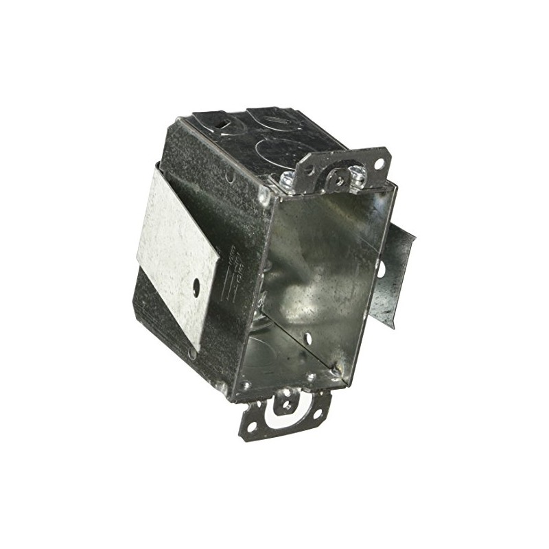 Hubbell-Raco 526 Old Work Saddle 2-1/2-Inch Deep Switch Electrical Box,