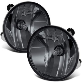 AUTOSAVER88 Fog Lights Compatible with 2014 2015 2016 GMC Sierra 2007-2010 Ford Escape/Hybrid 07-14 Chevy Suburban Tahoe 2007-2013 Avalanche 2010-2013 Camaro 07-14 GMC Yukon Ford Mustang Fog Light